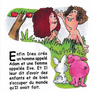 Création d'Adam et Eve