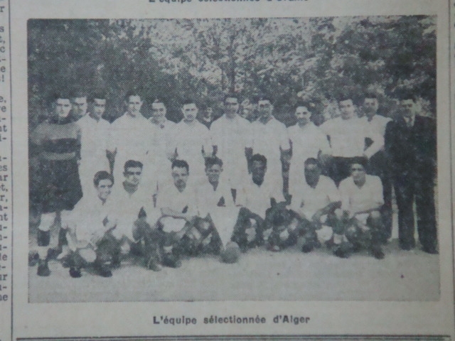 Sélection d'Alger avec Missoum et Firoud MCA