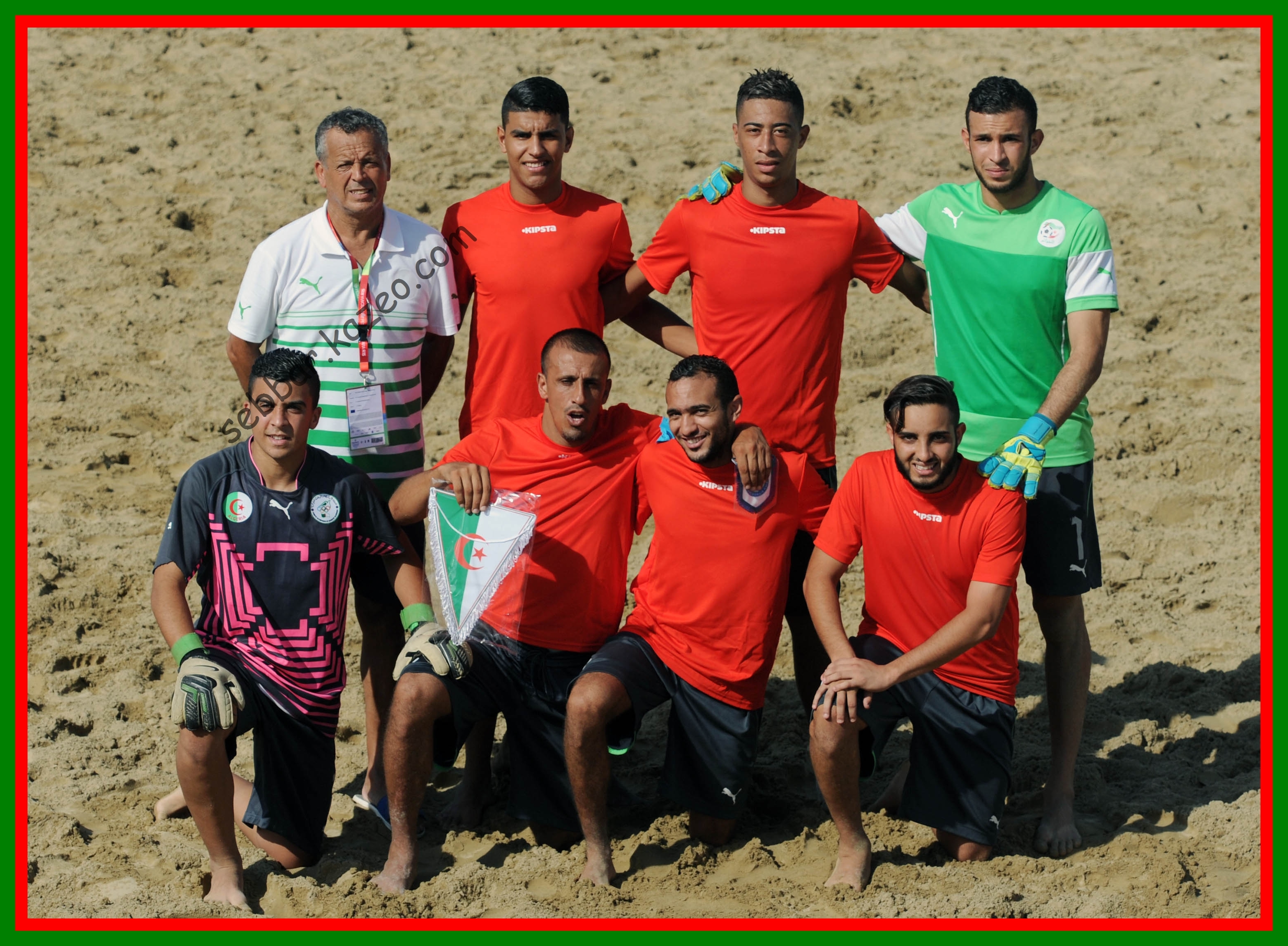 Grèce-Algérie 9-1 JM de plage Pescara 2015