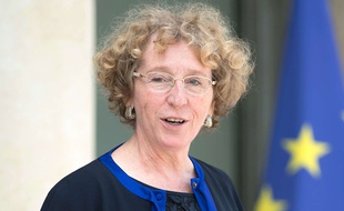 Muriel Pénicaud, ministre du Travail, le 30 mai 2017 à l'Elysée.