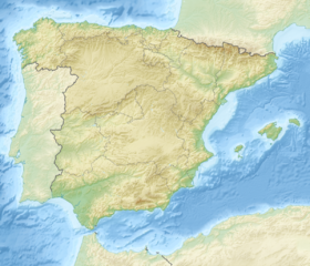 Voir la carte topographique d'Espagne