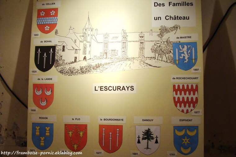 Château ou logis seigneurial de l'Escuray à Prinquiau 