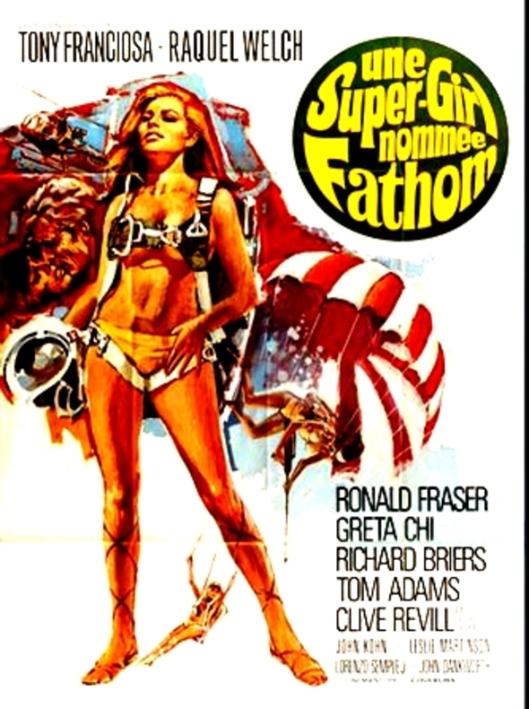 UNE SUPER GIRL NOMMEE FATHOM - BOX OFFICE RAQUEL WELCH 1967