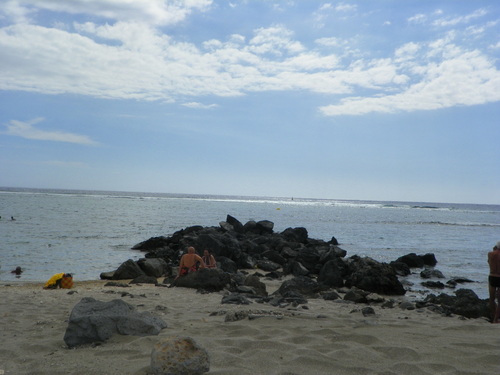 La plage de St Leu 