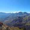 Du Soum Blanc de Secugnat (2577 m), panorama de la Munia à la Tendeñera