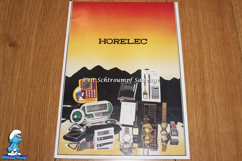 Revue publicitaire pour les produits HORELEC