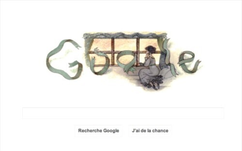 Google Doodle Flaubert Bovary