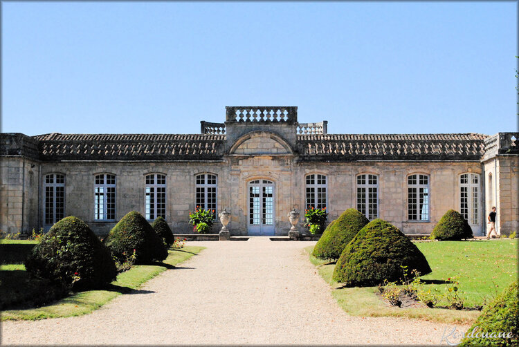 Façade du château Citadelle de Bourg sur Gironde
