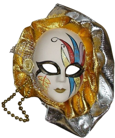 Velencei karnevál maszkok, álarcok