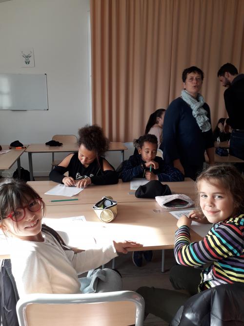 Au collège ...