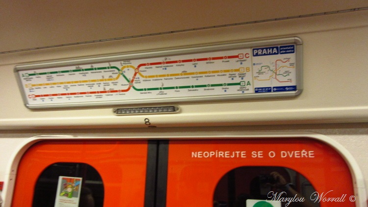 Prague : Le métro
