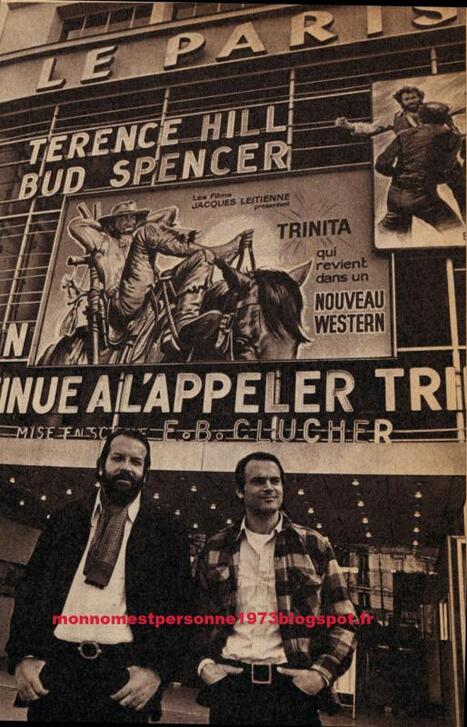 ON CONTINUE DE L'APPELER TRINITA - TERENCE HILL BOX OFFICE 1972