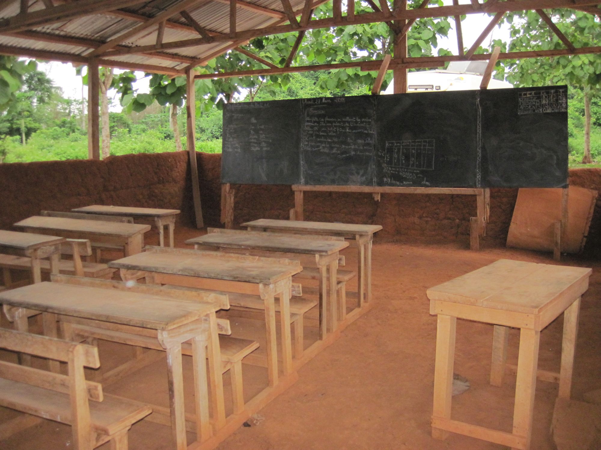 Côte d'Ivoire Ecole de brousse