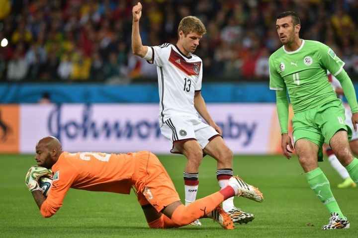 Lundi 30.6.2014 à Porto Alegre Allemagne-EN 2-1 après prolongations