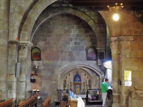 Eglise Zaint Zervais et Zaint Protais à Langogne en Haute-Loire (photos)