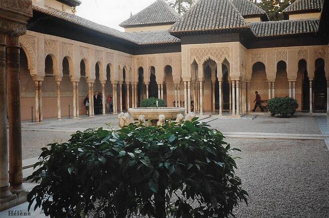 Grenade ( visite  de l'Alhambra )