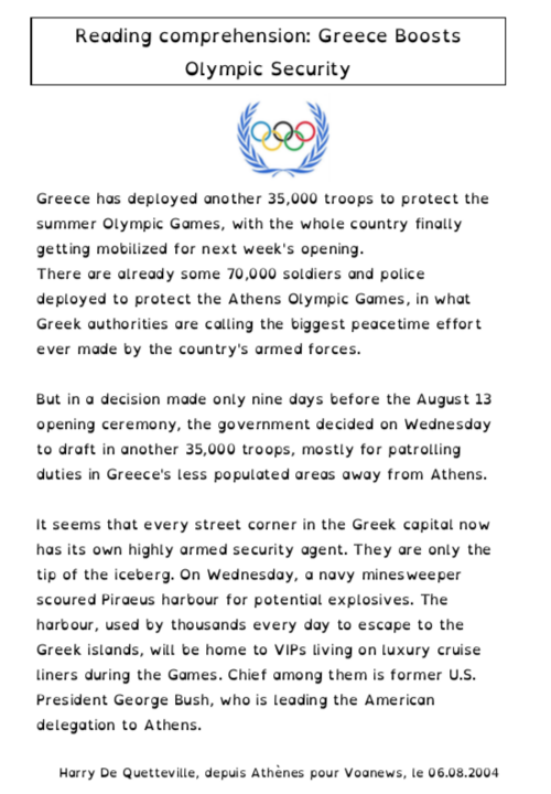 Olympic Games in Greece