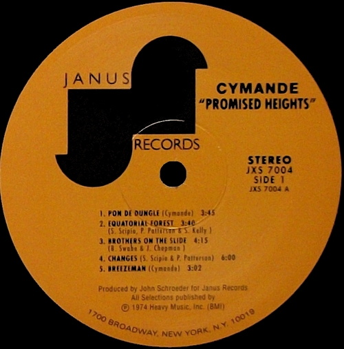 1974 : Album " Promised Heights " Janus Records JXS 7004 [ US ]