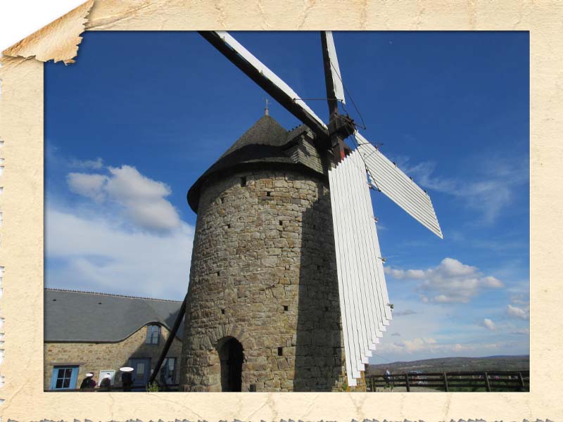 50580 Fierville les Mines moulin à vent du Cotentin