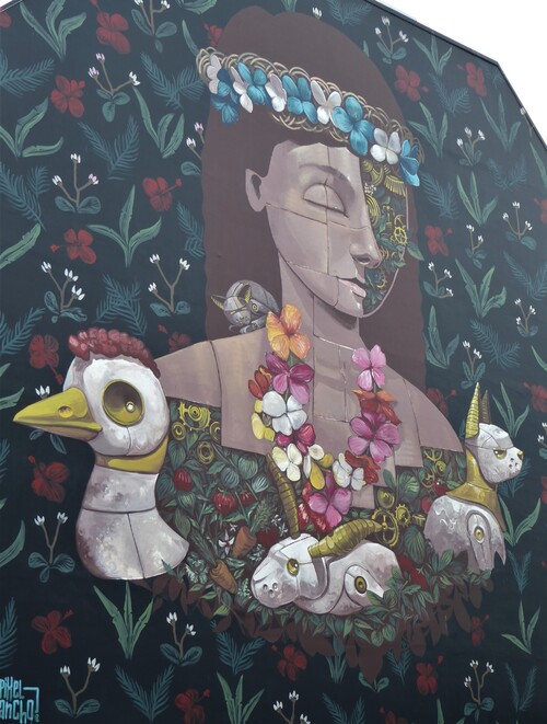 Street art Papeete suite