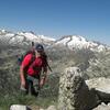 Arrivée au sommet du pic de Bastan 2715 m, 10 h, les 3000 du Néouvielle dans le dos