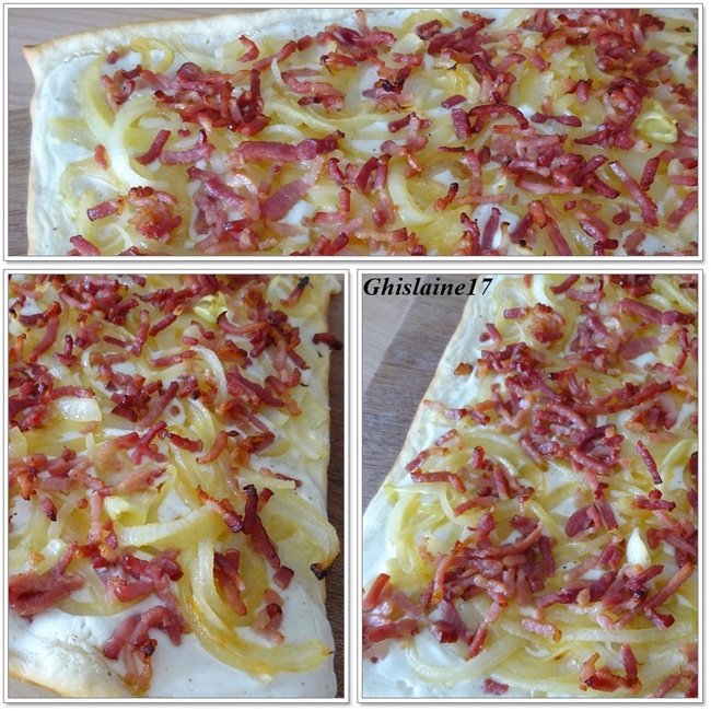 Flammeküeche ou Tarte Flambée