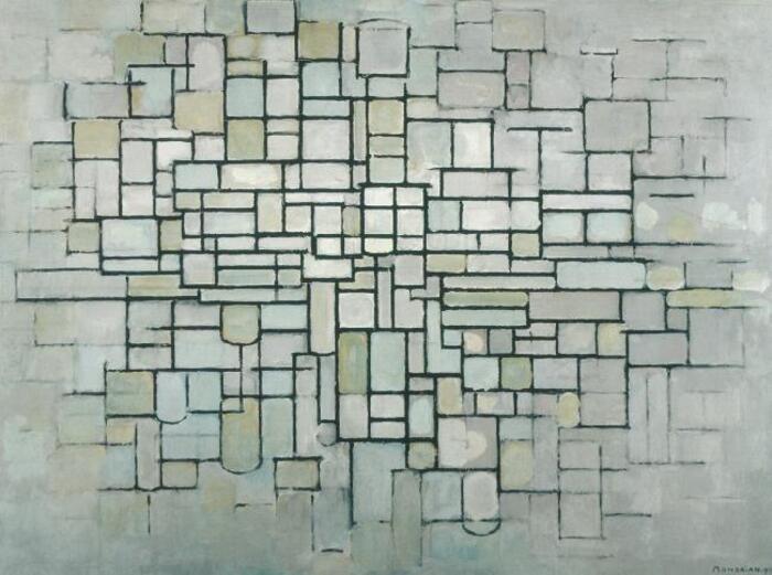 Vers l'abstraction avec Piet Mondrian 