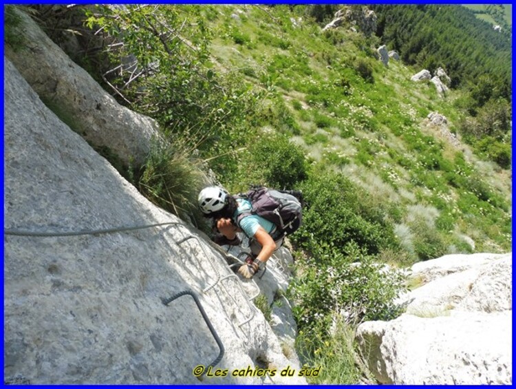 Via ferrata au pic de Céüse