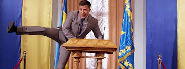Le président ukrainien a fait ses armes dans les show TV