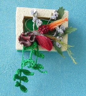 Mini tableau végétal pour diorama