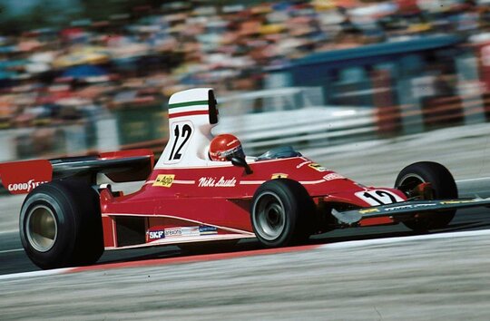 James Hunt F1 (1975 )