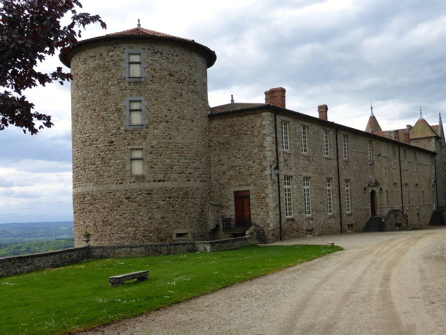 La château de Vollore en puy de dôme.