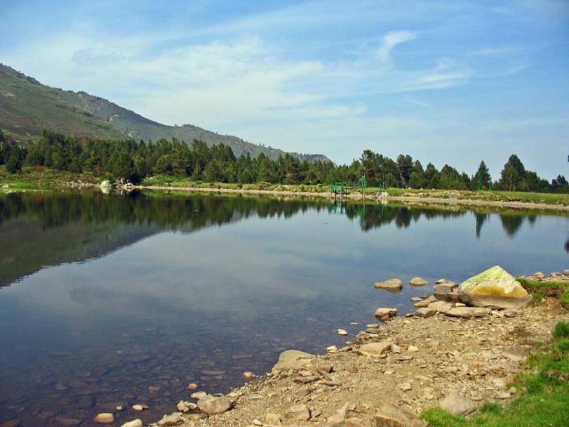 Des merveilles au pays d'Alysse - Le Tour du Coronat - 1er jour - Jujols (940 m) - L'Estany del Clot (1.635 m) par le Col du Portus (1.736 m)-16 kms.