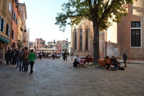 Le campo Santi Giovanni et Paolo à Venise