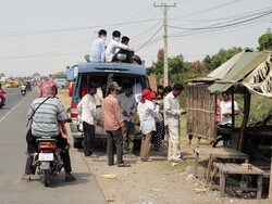 10 février: vers Phnom Penh