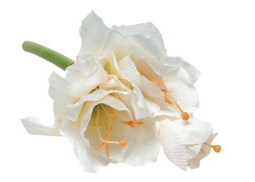 Sweet Flower d'Angie Design sur gaze de soie fini