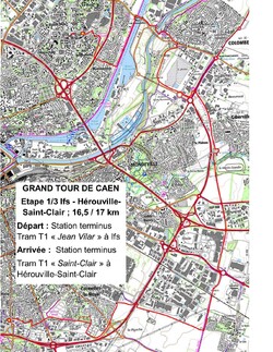 La randonnée du 26 janvier à Ifs : le Grand Tour de Caen 01