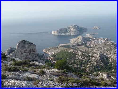 Calanques, le rocher st Michel