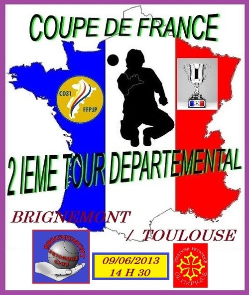 Coupe de France 2013. 2 ième TOUR CONTRE TPO