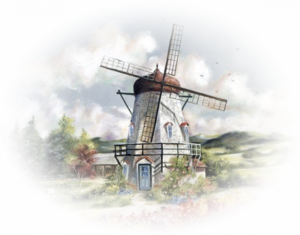 Alrene ,et un joli moulin