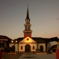 Les Anses-d'Arlet, le soir- Eglise Saint-Henri (En 2016) - Photo : Caro