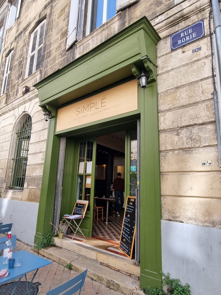 Simple, Restaurant aux Chartrons, Bordeaux