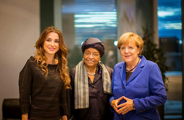 rania de jordanie rencontre