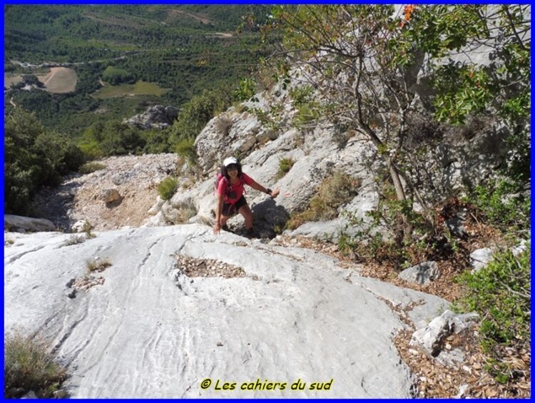 sainte Victoire, le col Saint Ser, le vallon de Bramefan