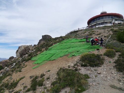 Décollage du Cerro Otto