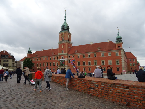 Autour du çâteau royal de Varsovie en Pologne (photos)