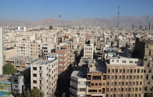 Dans les rues de Téhéran