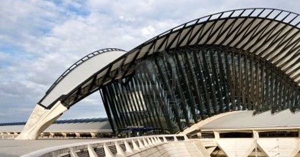 TGV station in St EXUPERY Airport