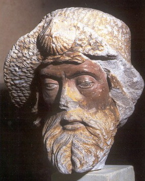 Tête de Saint Jacques-Musée Saint-Roch, Issoudun