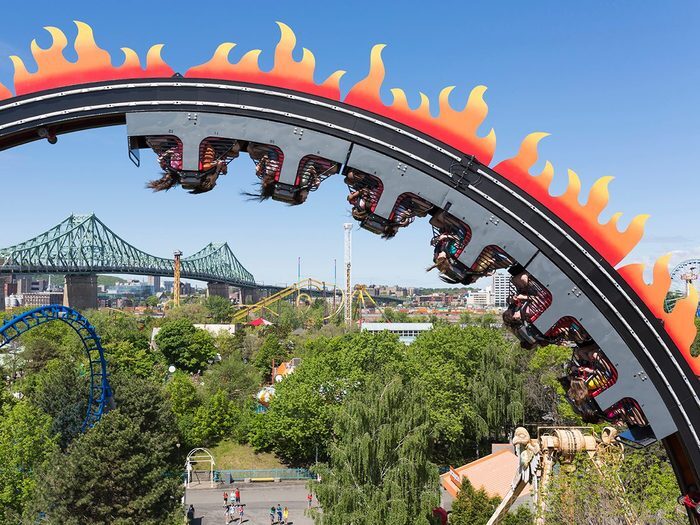 La Ronde Montreal Manege Parc D Attractions Canada